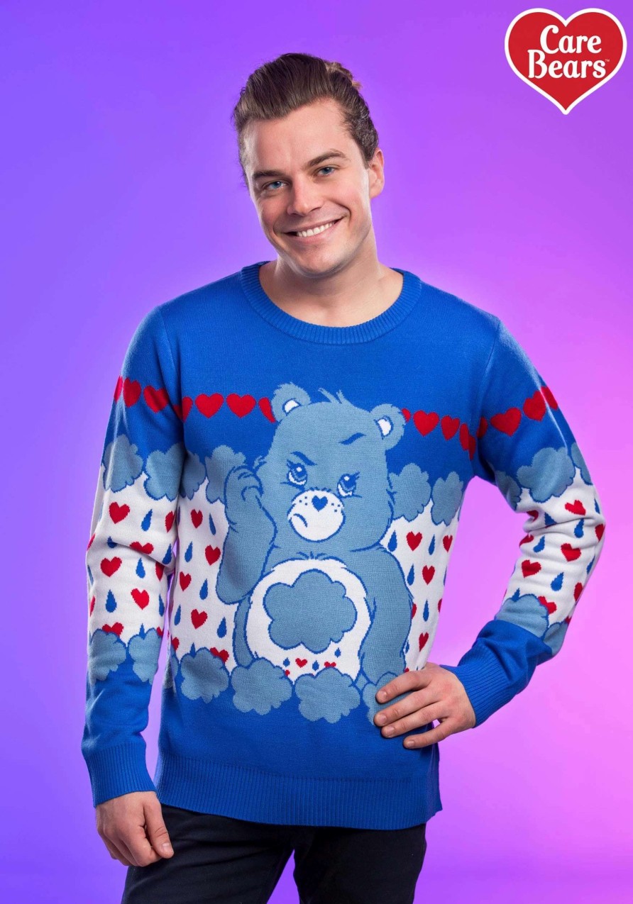 * | Adult Grumpy Bear Care Bears Ugly Christmas Sweater