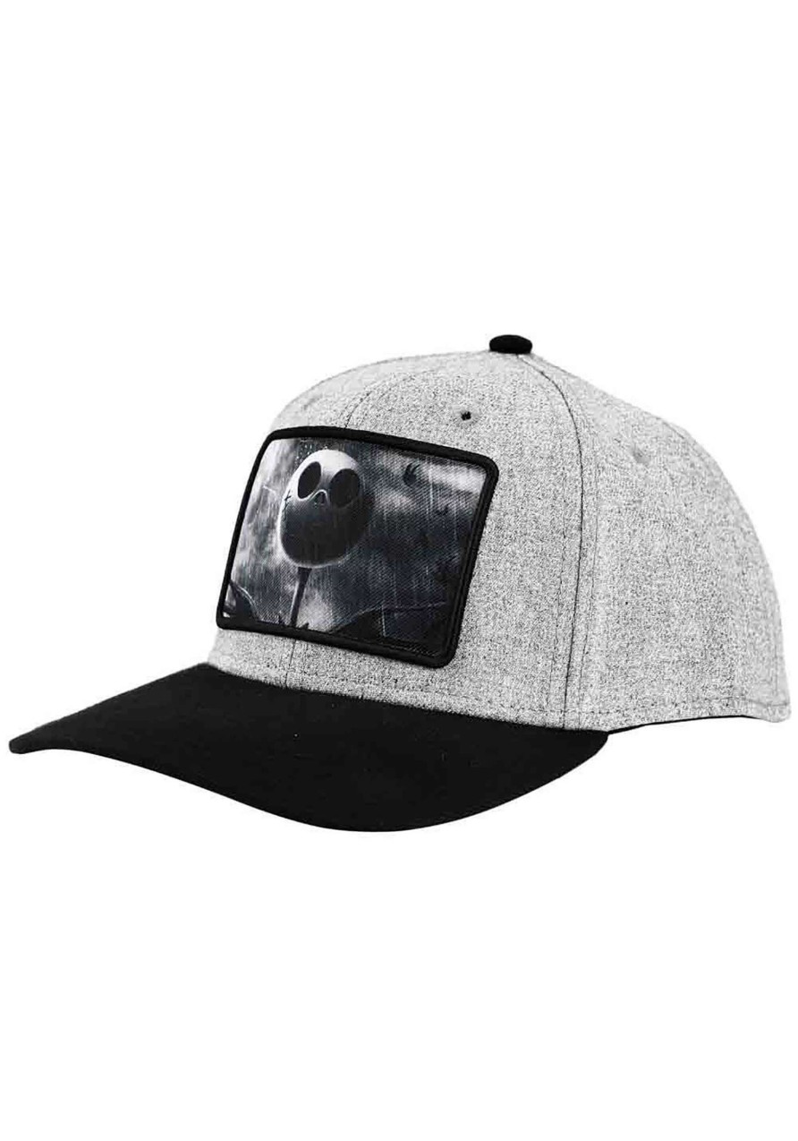 * | The Nightmare Before Christmas Sublimated Patch Elite Flex Pre-Curved Bill Snapback Hat