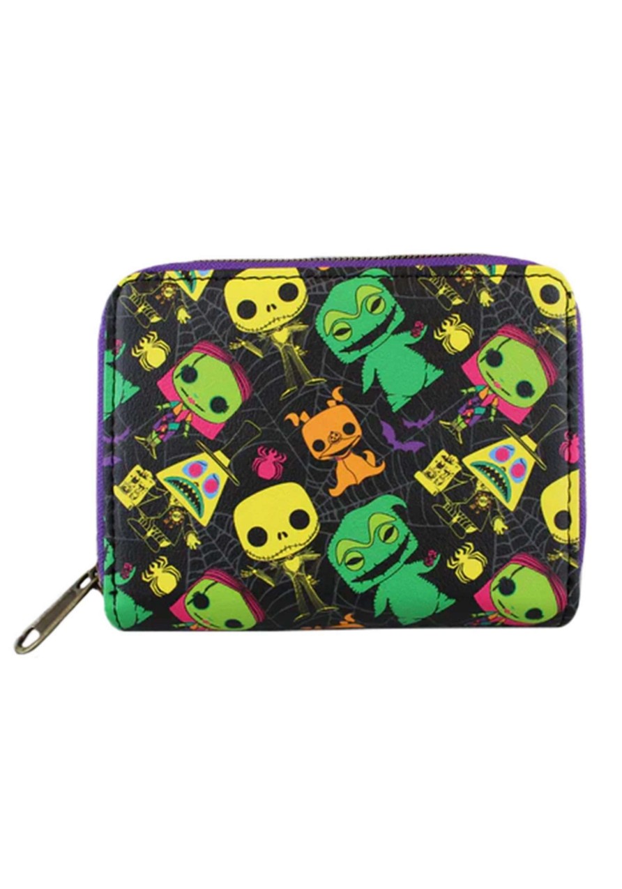 * | Funko Pop! Nightmare Before Christmas Neon Ziparound Wallet