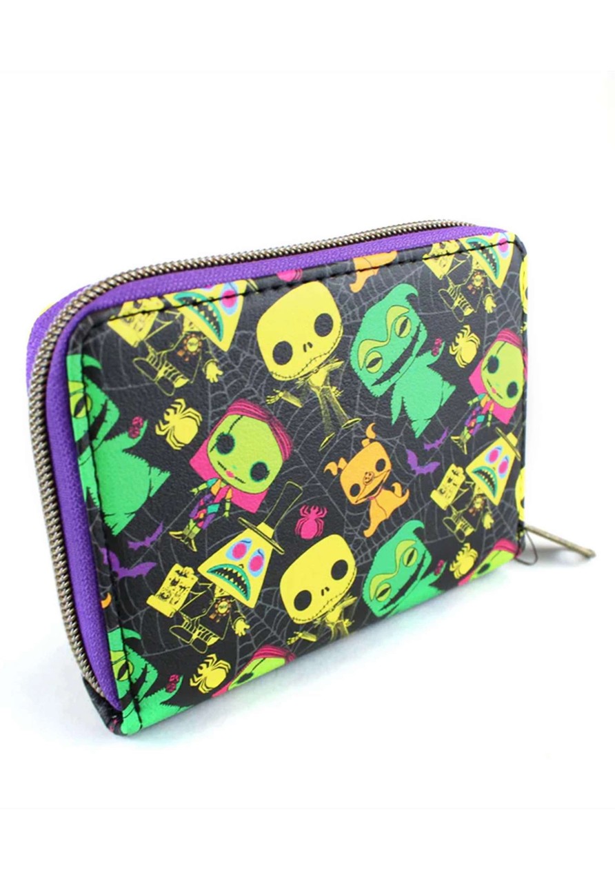 * | Funko Pop! Nightmare Before Christmas Neon Ziparound Wallet