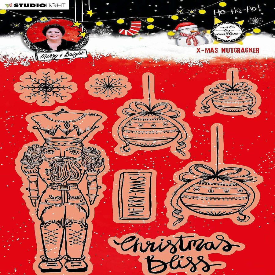 * | Studio Light Abm Clear Stamp Christmas Nutcracker Essentials 148X210X1Mm 1 Pc Nr81