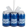 * | Bud Light 6-Pack Cans Christmas Tree Ornament