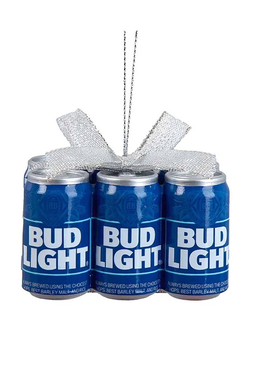 * | Bud Light 6-Pack Cans Christmas Tree Ornament