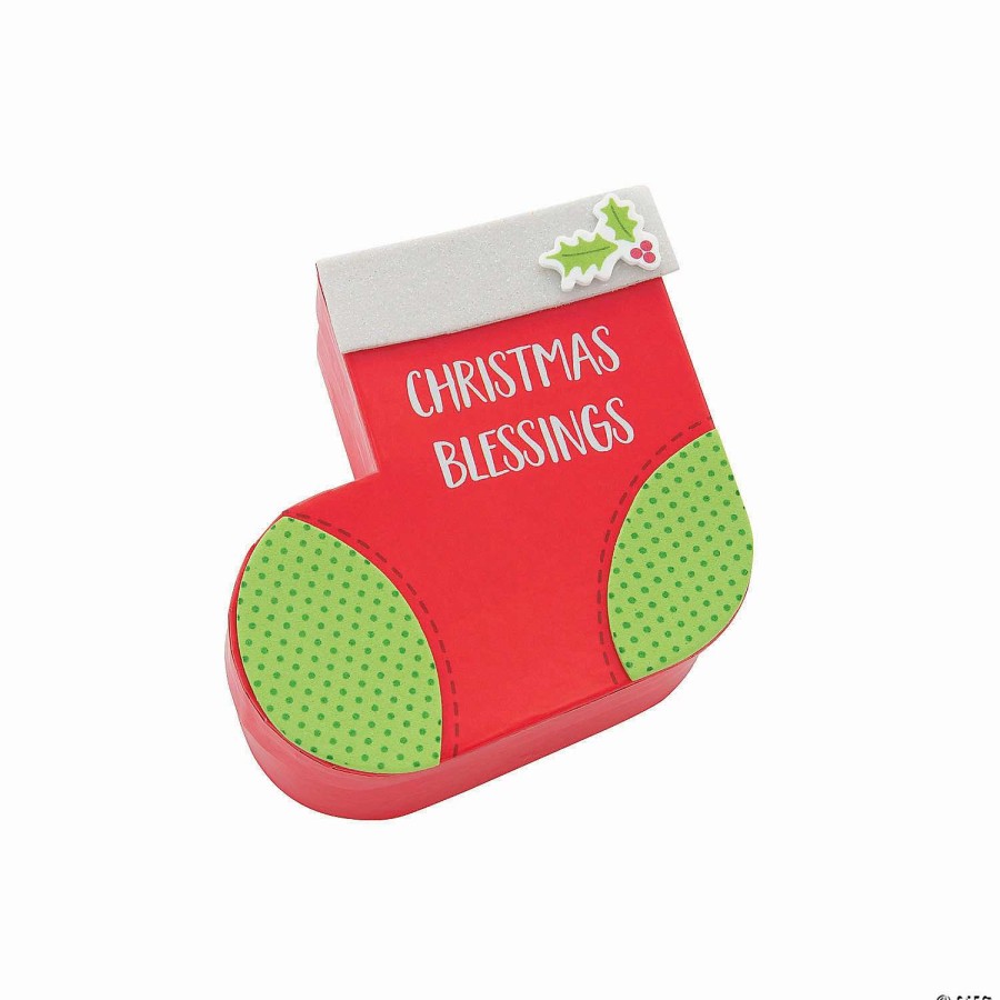 * | Christmas Stocking Prayer Box Craft Kit Makes 12