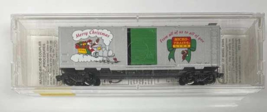 * | Micro-Trains 02000356 N Micro-Trains Line "Merry Christmas" Box Car #1996 Ln/Box