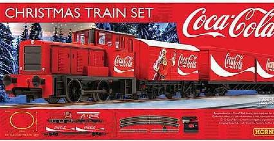 * | Rivarossi R1233 Coca-Cola Christmas Ho Gauge Diesel Train Set