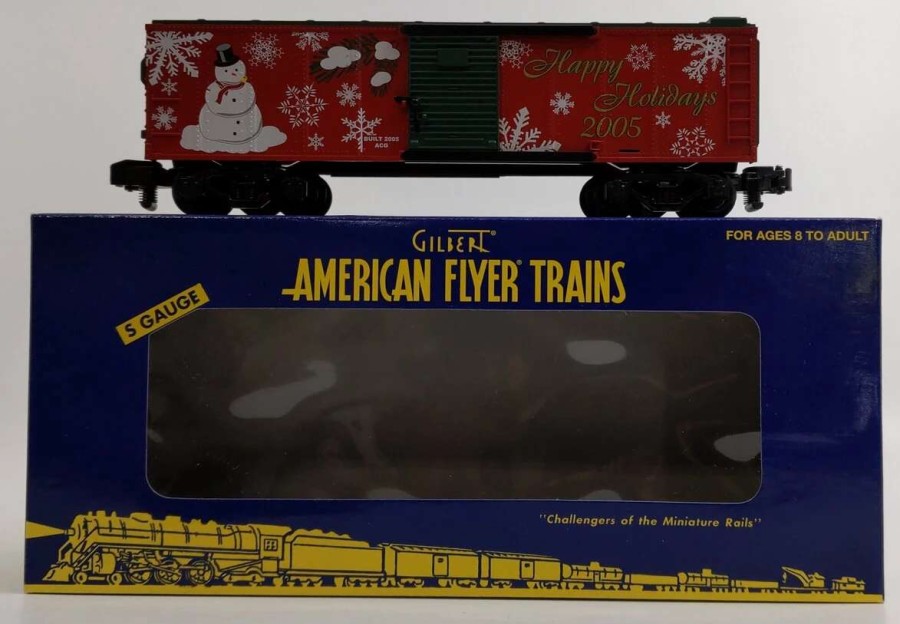 * | American Flyer 6-48359 S Gauge 2005 Christmas Boxcar