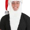 * | Nightmare Before Christmas Jack Skellington Adult Santa Hat