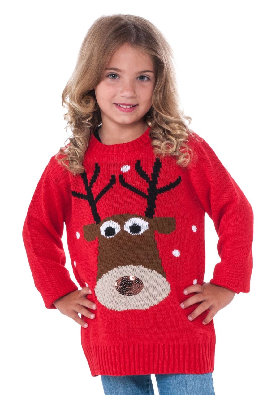 * | Child Reindeer Ugly Christmas Sweater