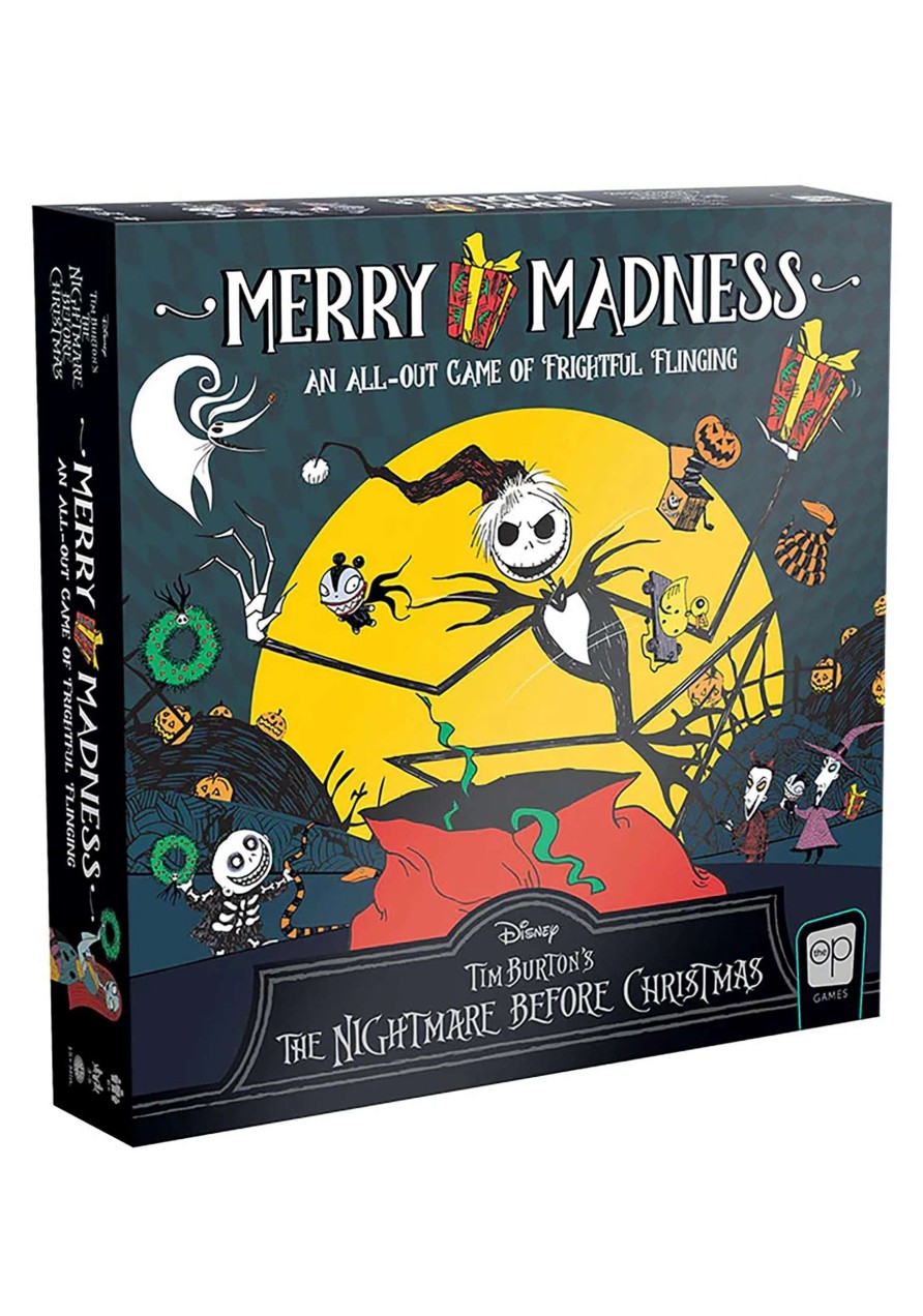 * | Disney Nightmare Before Christmas Merry Madness Board Game