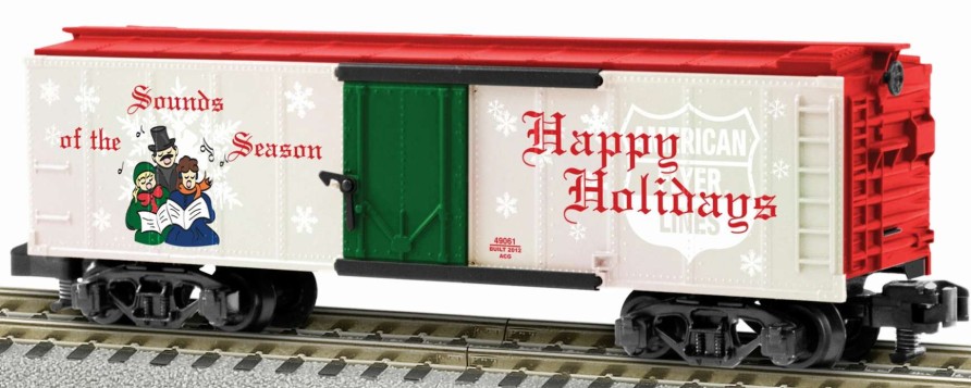 * | American Flyer 6-49061 S Scale Christmas Music Reefer