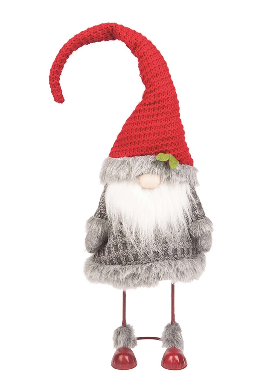 * | Knit Hat Bobble Gnome 13.5 Christmas Figure