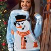 * | Friendly Snowman Ugly Christmas Sweater For Adults