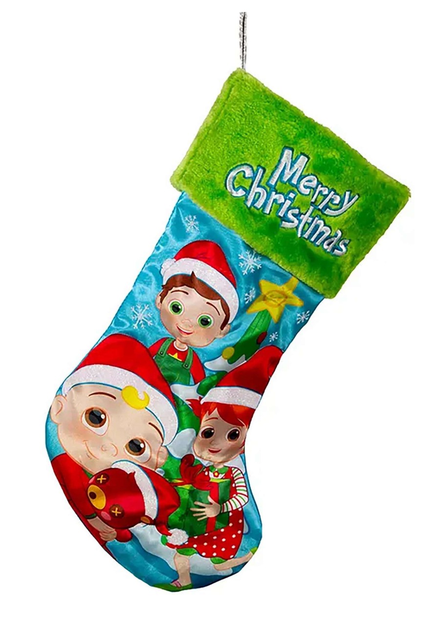 * | Cocomelon Jj And Family Christmas Stocking