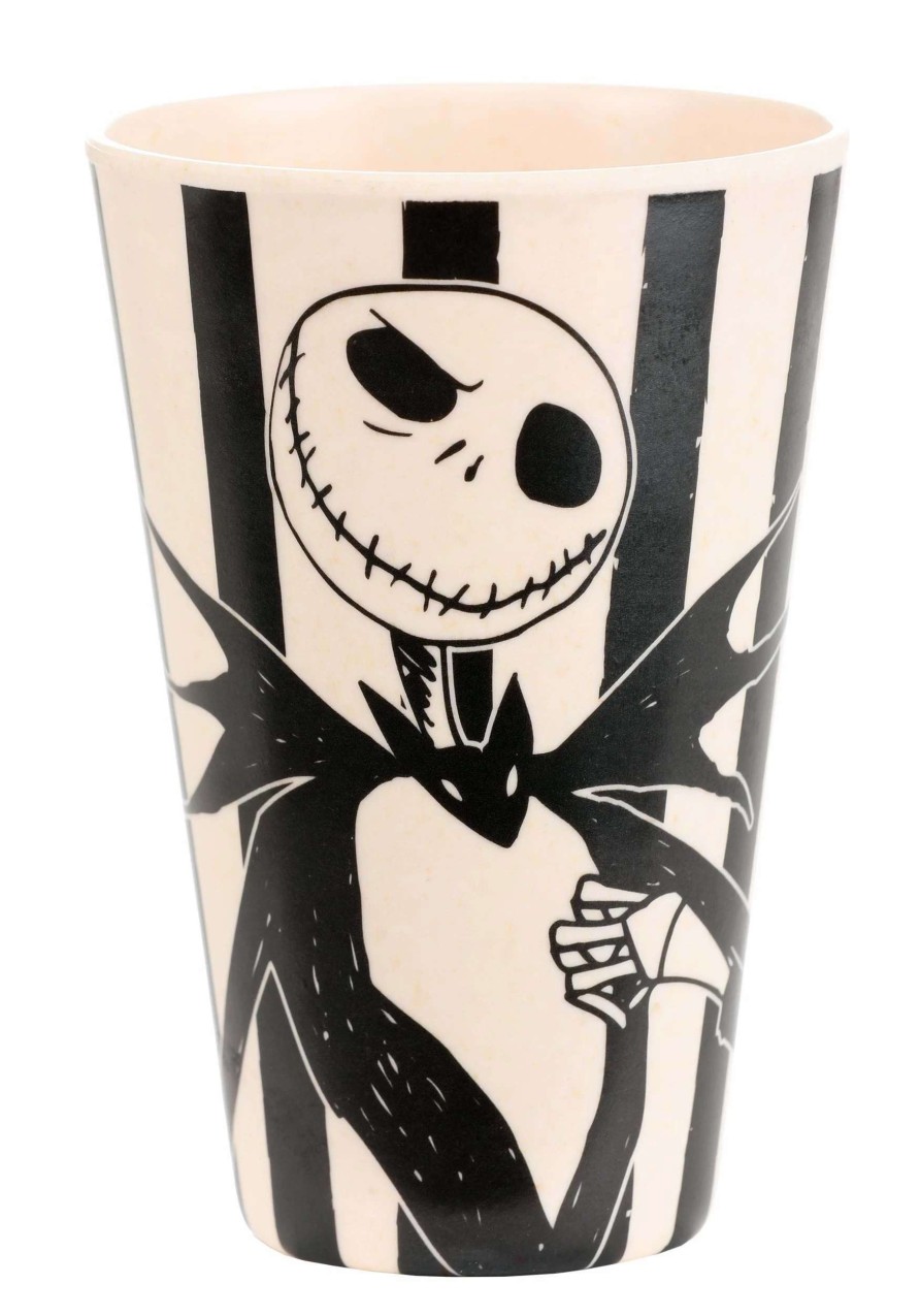 * | Disney Nightmare Before Christmas Jack Striped Set Of 4 Tumblers