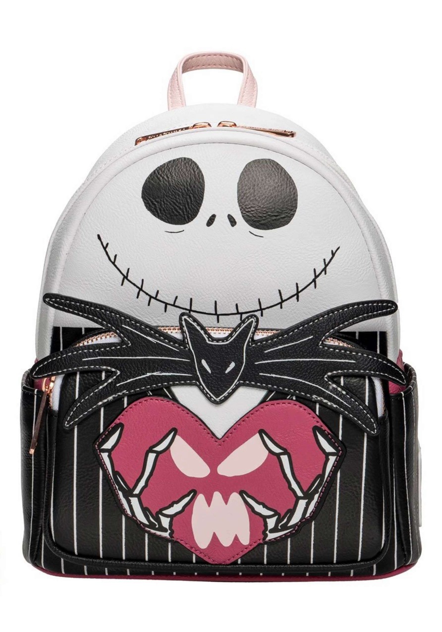 * | Loungefly Nightmare Before Christmas Jack Skellington Valo-Ween Mini Backpack