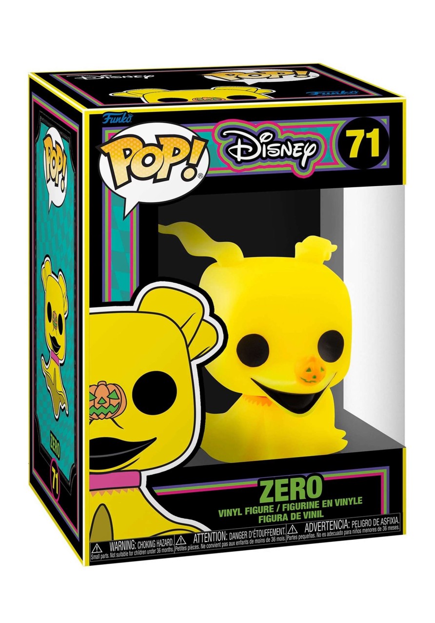 * | Funko Pop! Disney: Nightmare Before Christmas Black Light- Zero Vinyl Figure