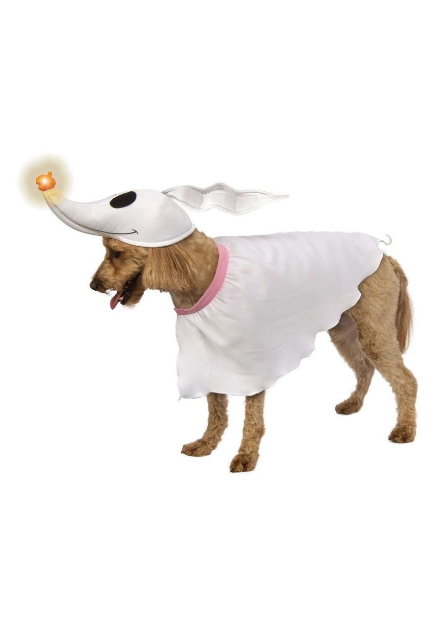 * | Nightmare Before Christmas Zero Costume With Light For Dogs