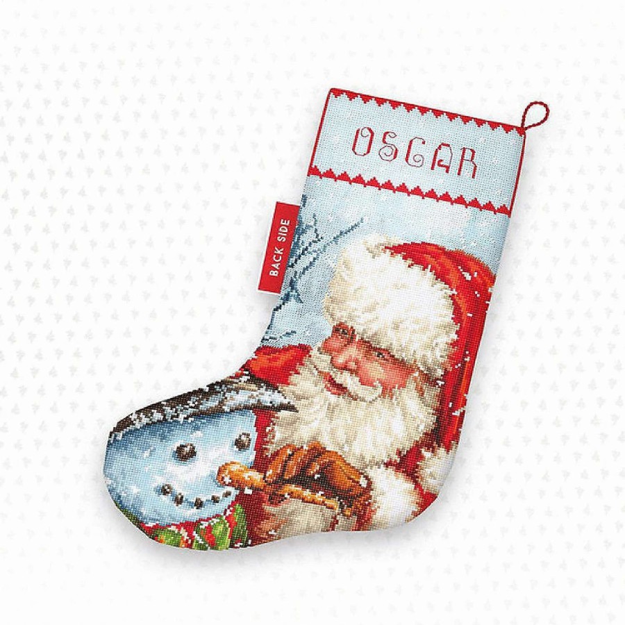 * | Crafting Spark (Wizardi) Counted Cross Stitch Kit Christmas Stocking Leti921