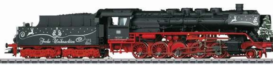 * | Marklin 37899 Ho Db Christmas Steam Locomotive With A Tender