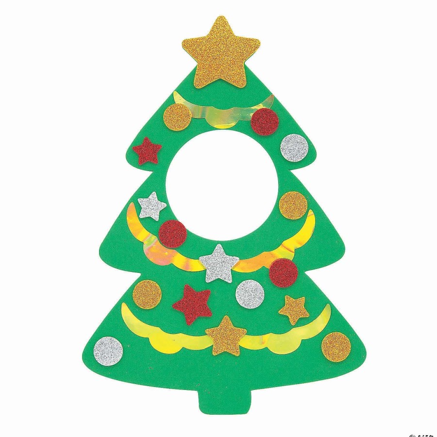 * | Christmas Tree Door Hanger Craft Kit Makes 12