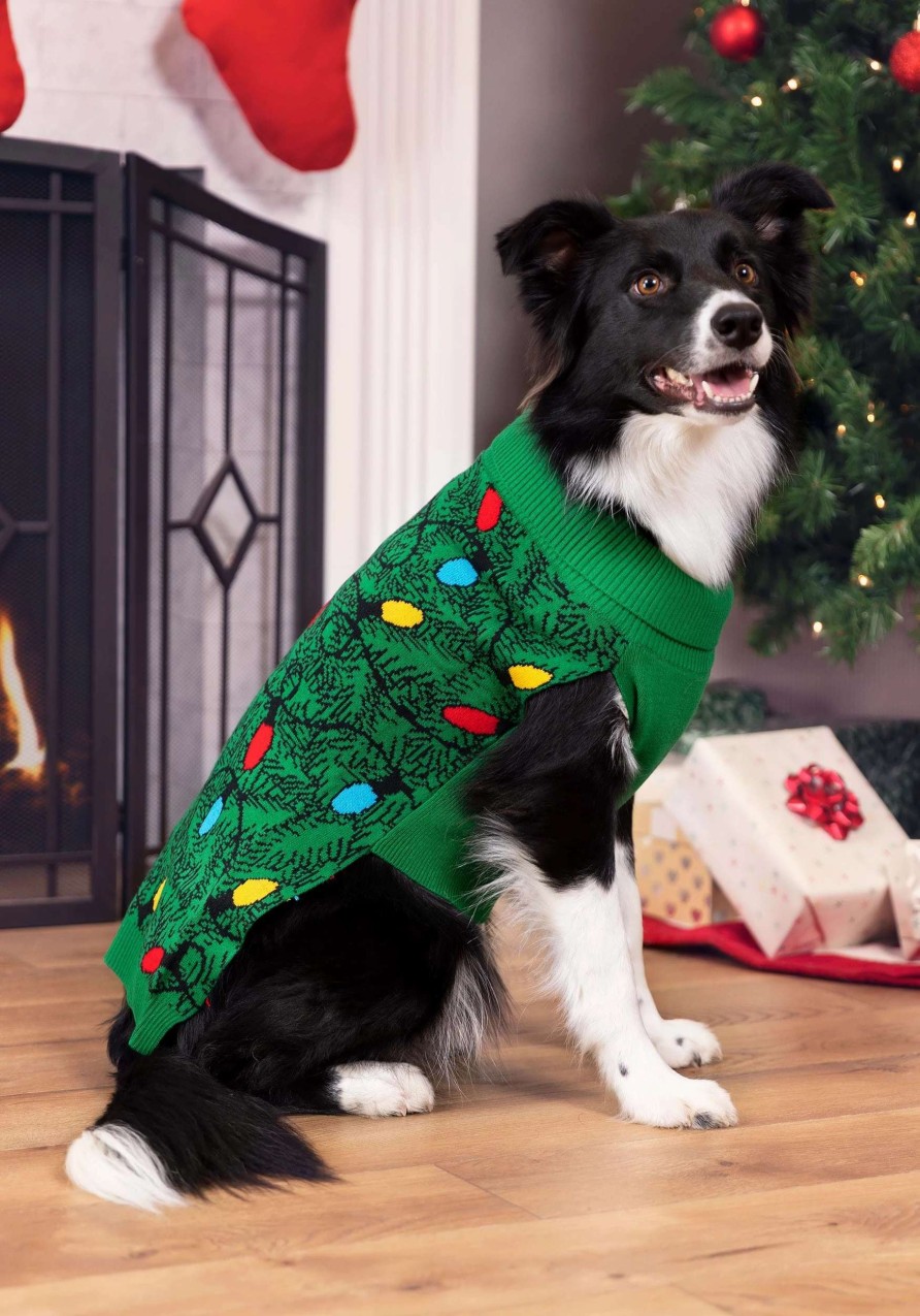 * | Christmas Tree Sweater For Dogs