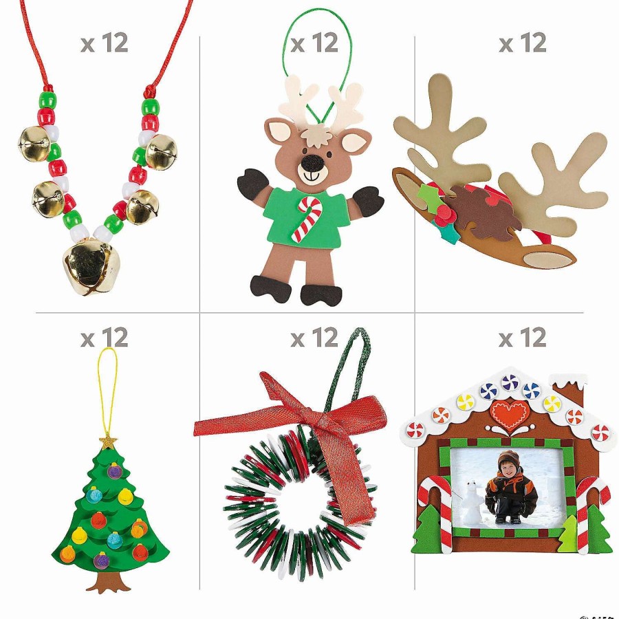 * | 12 Days To Christmas Countdown Craft Kit Makes 144