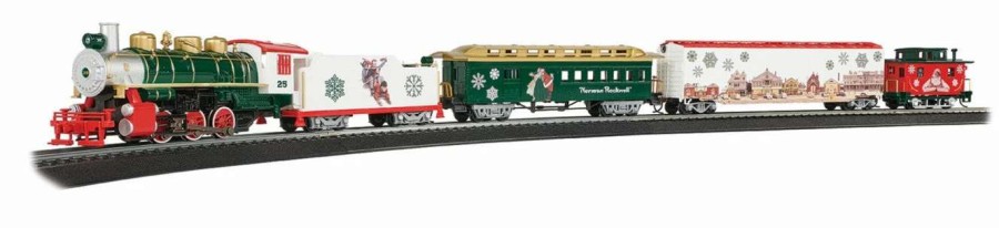 * | Bachmann 00774 Norman Rockwell Christmas Express Ho Gauge Starter Train Set