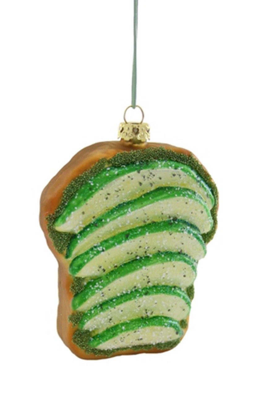 * | Avocado Toast Christmas Ornament