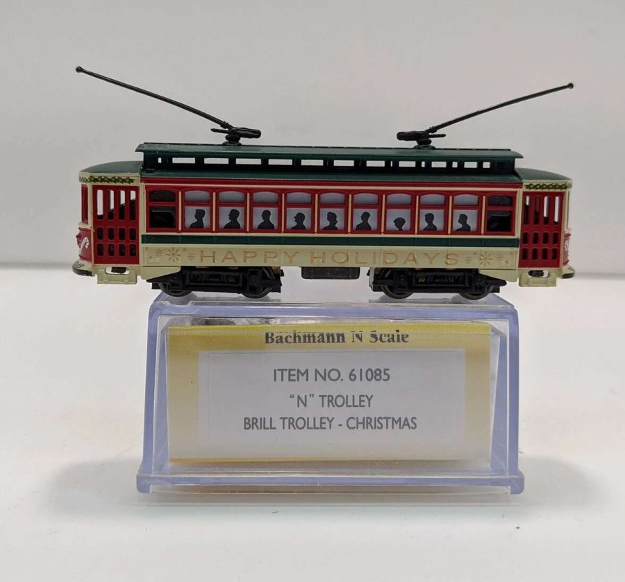 * | Bachmann 61085 N Christmas Brill Trolley Ln/Box