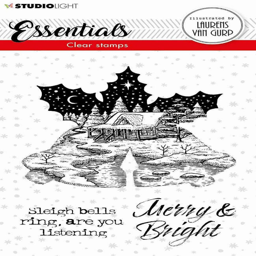 * | Studio Light Bl Clear Stamp Christmas Bells Essentials 105X148Mm Nr114