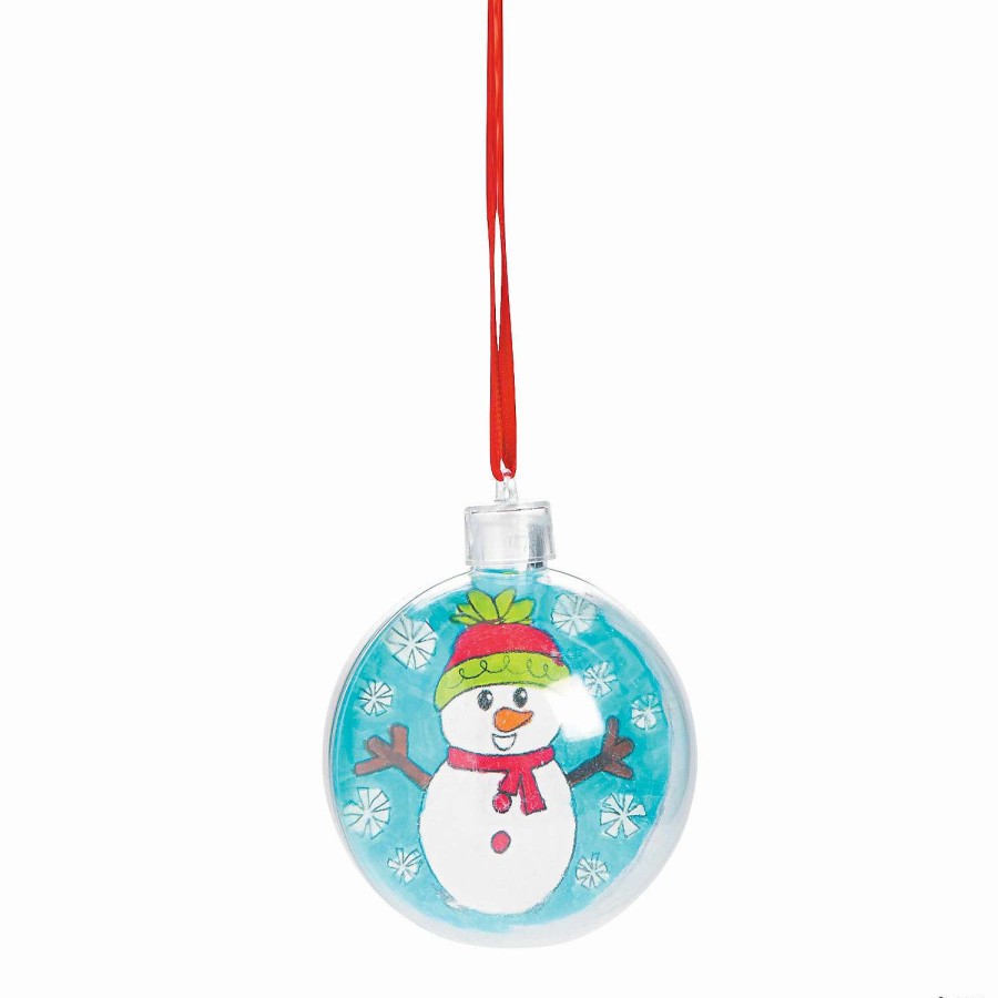 * | Color Your Own Christmas Ornament Bulbs Makes 12