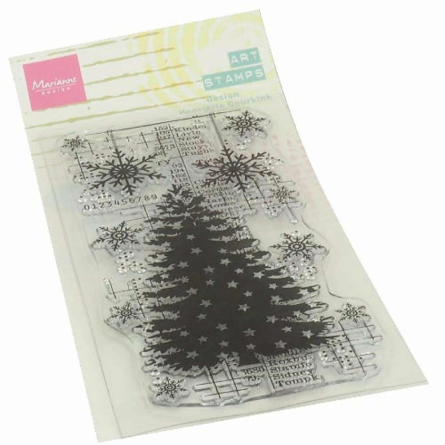 * | Marianne Design Clear Stamps Art Stamps Christmas Tree