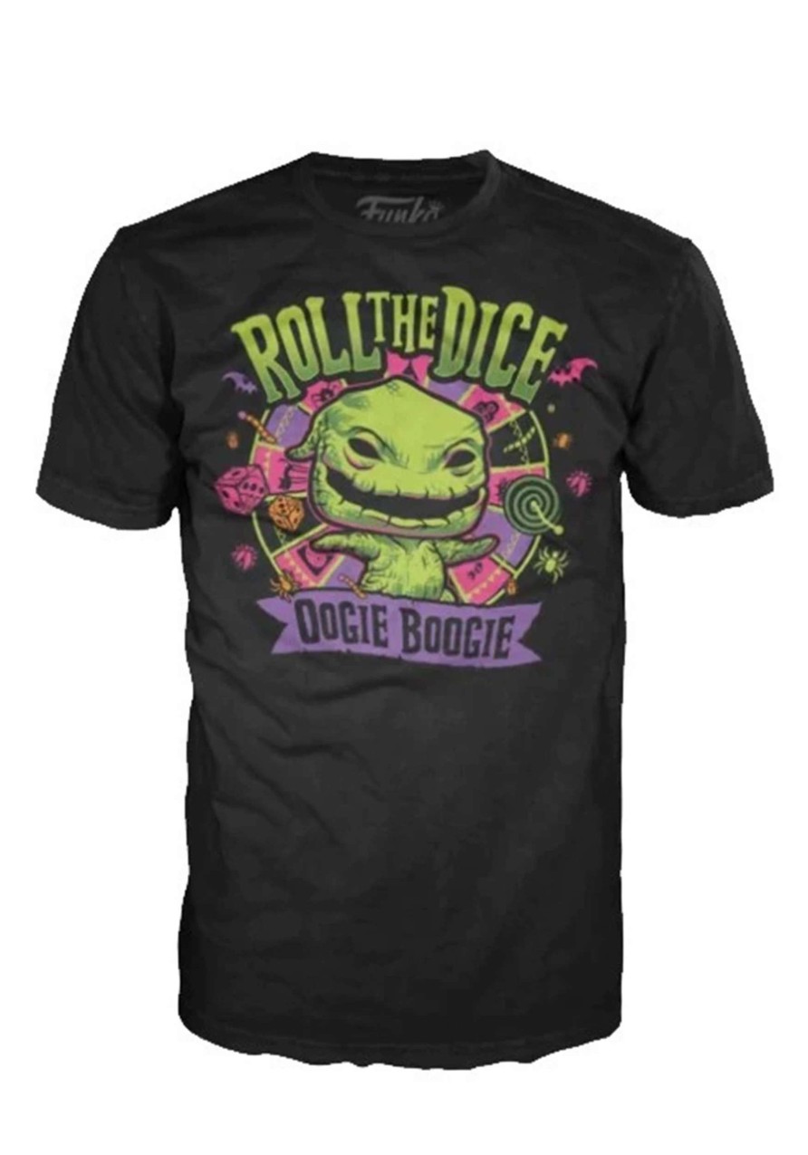 * | Boxed Funko Pop! Tee: Nightmare Before Christmas Oogie Boogie Shirt