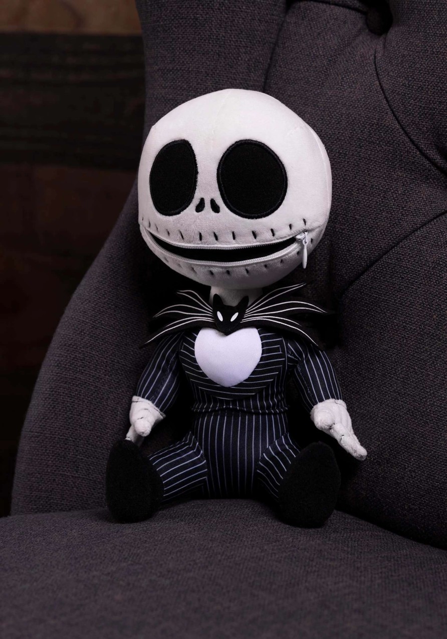 * | Nightmare Before Christmas Jack Skellington Zippermouth Stuffed Figure